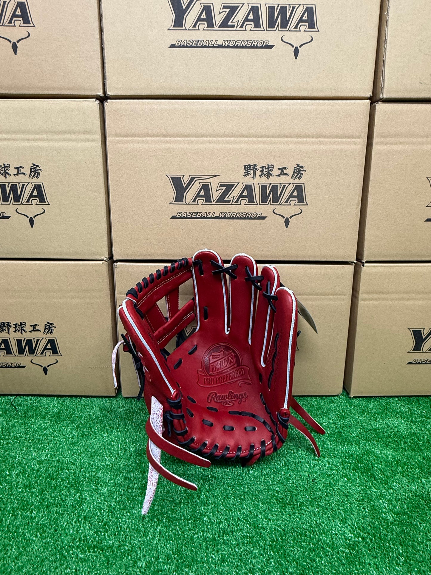 ローリングス硬式内野手用PRO PREFERRED 【CK45型】岡本和真モデル ワイン