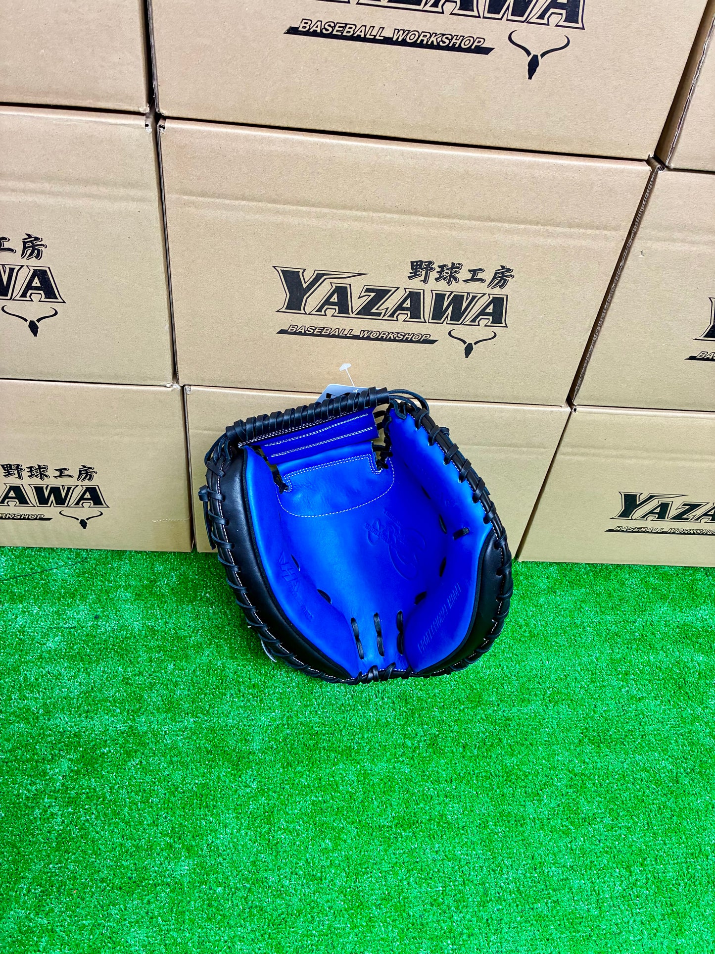 ハタケヤマ 軟式キャッチャーミット TH-DB29AS ブルー×ブラック