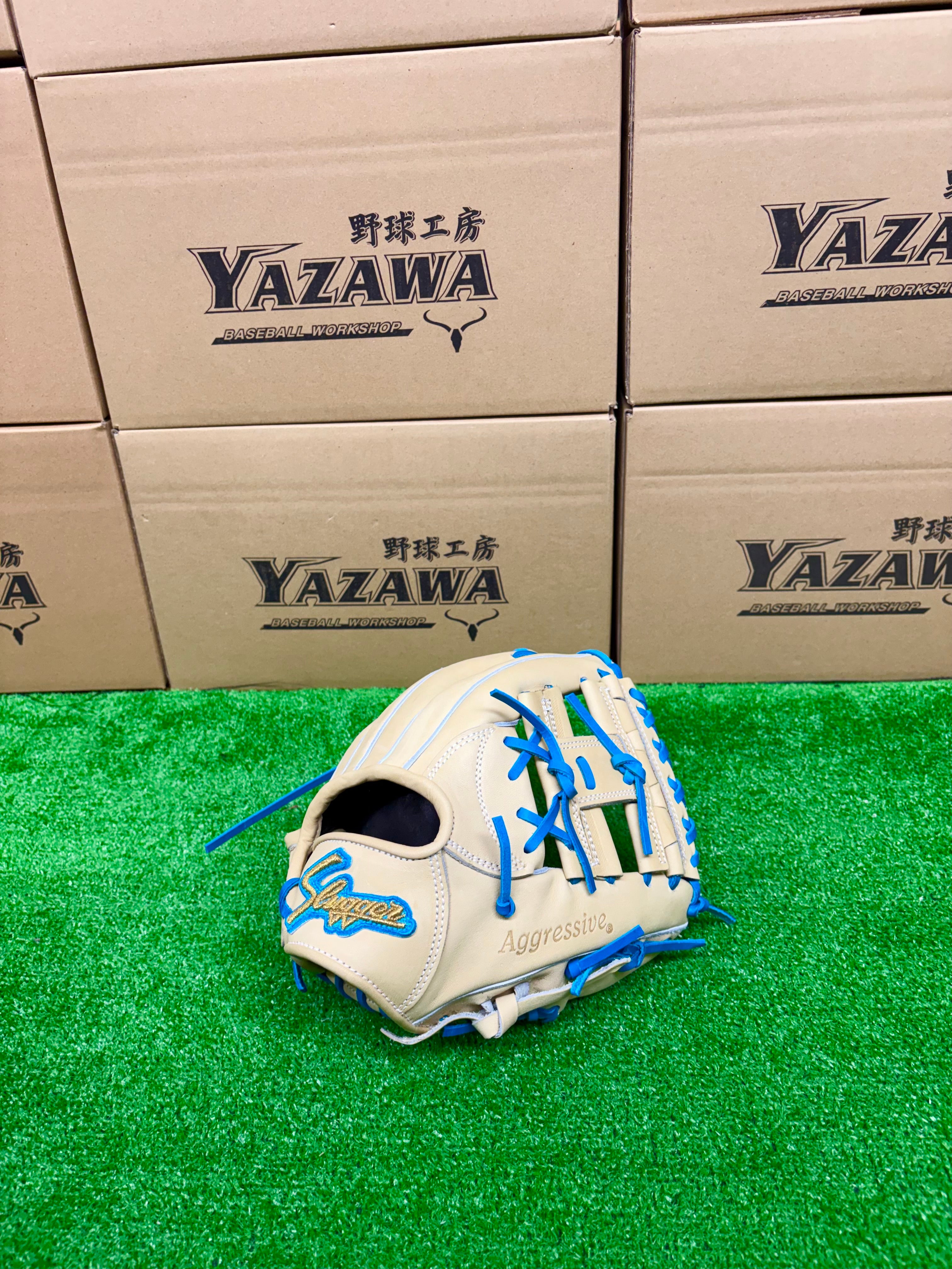 久保田スラッガー 限定少年軟式グラブ トレンチ×水色【J6型】 – ヤザワ