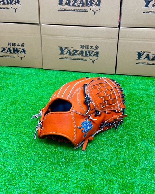 和牛JB　硬式店舗別注グラブ　JB-006S　オレンジ