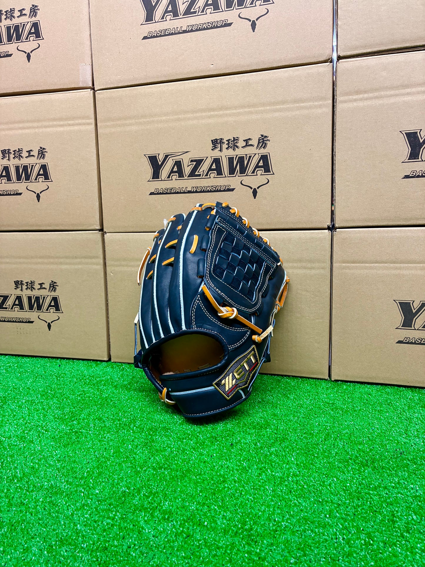 ZETT　限定硬式内野手用グラブ　BPROG564SQ　Nブラック