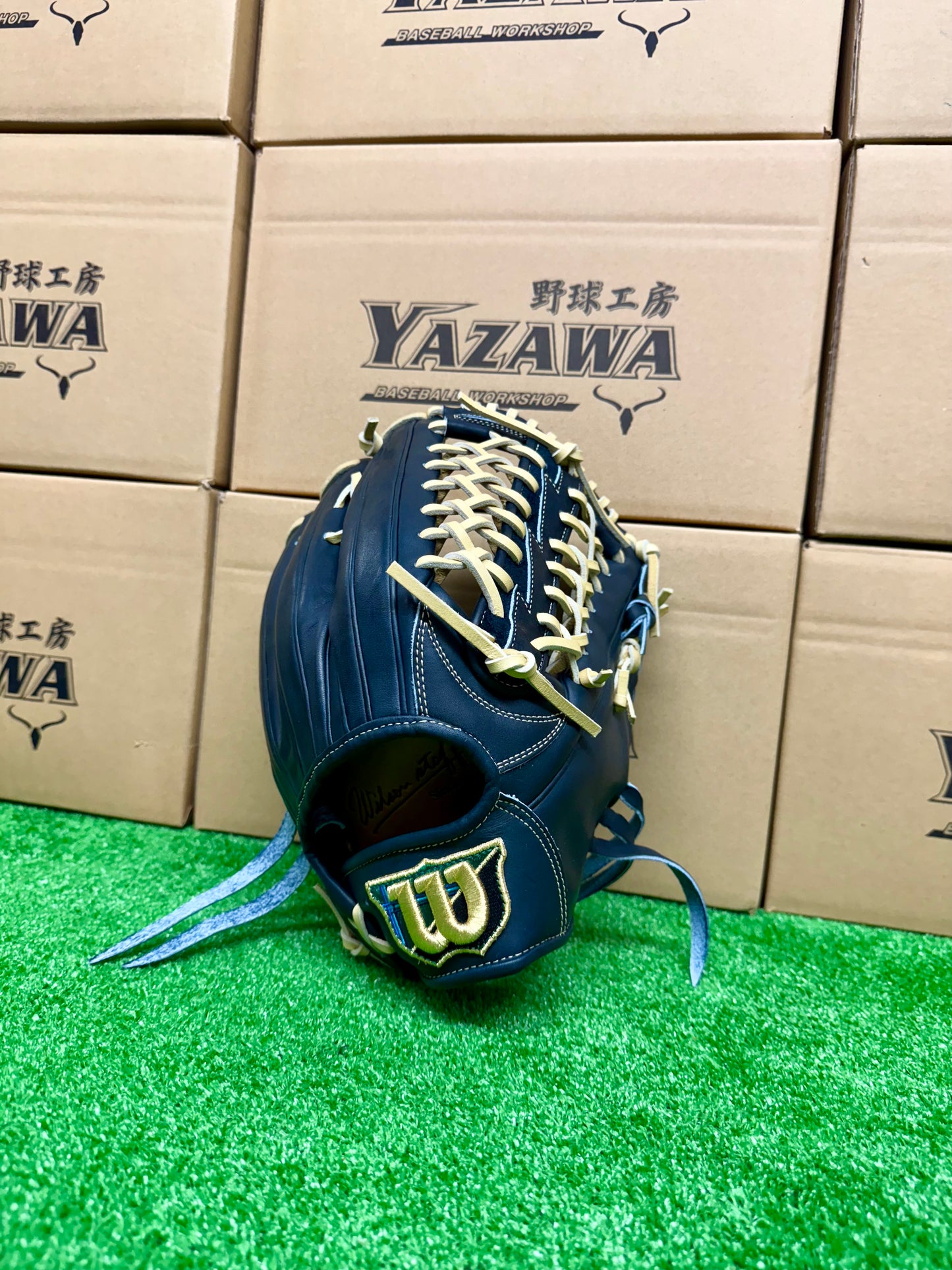 Wilson  硬式外野手用グラブ　D8F型  Wブラック