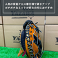要～KANAME~　限定軟式キャッチャーミット　TYPE-C200R　ブラック×オレンジ(ペイズリー柄)
