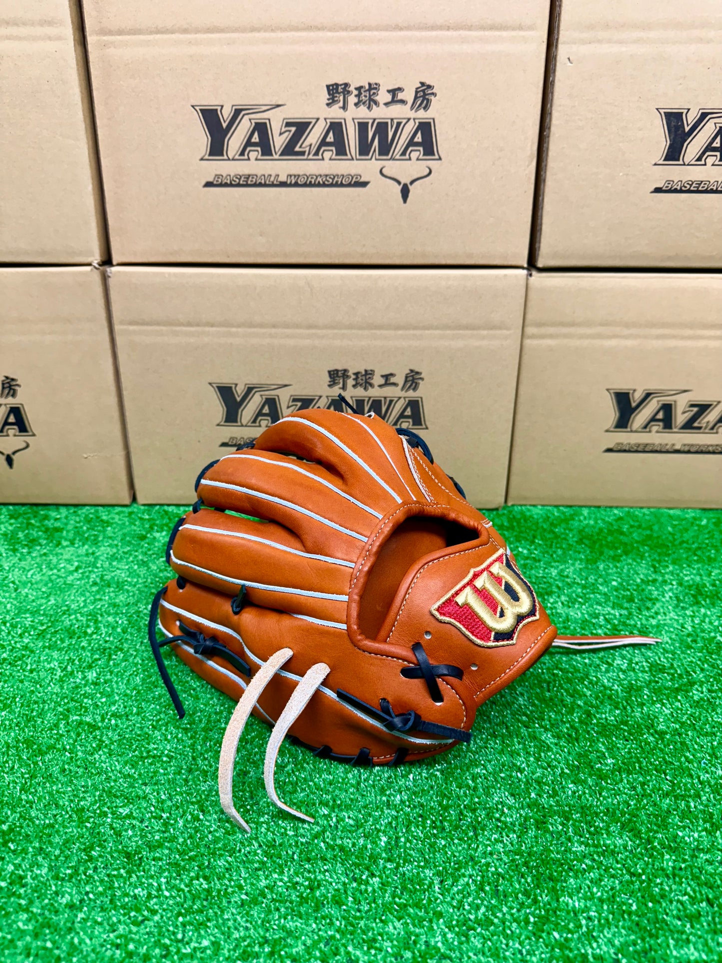 Wilson　硬式内野手用グラブ　1723型 　Tオレンジ
