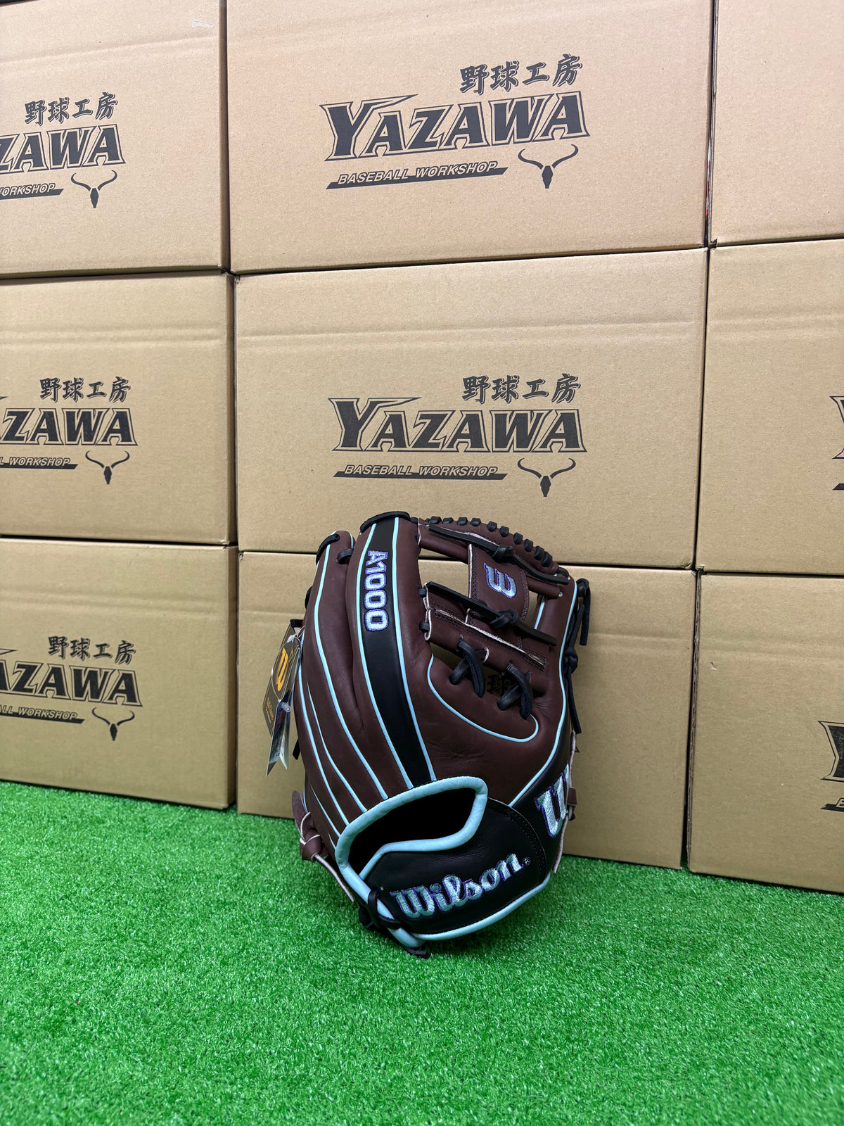 Wilson　軟式内野手用グラブ 【1724型】　Dブラウン