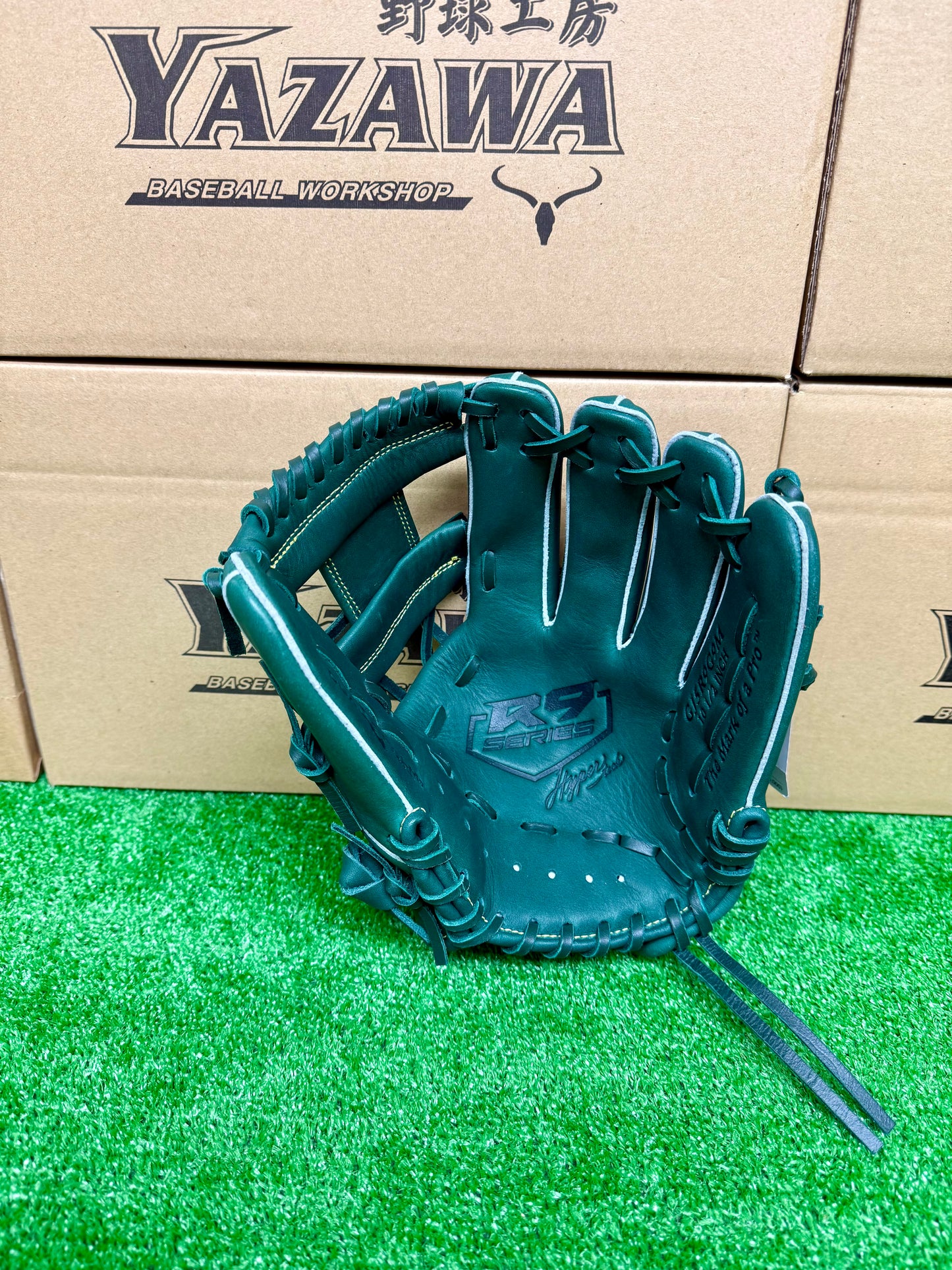 ローリングス　少年軟式用グラブ　GJ5R9G9MオールラウンドM　ダークグリーン