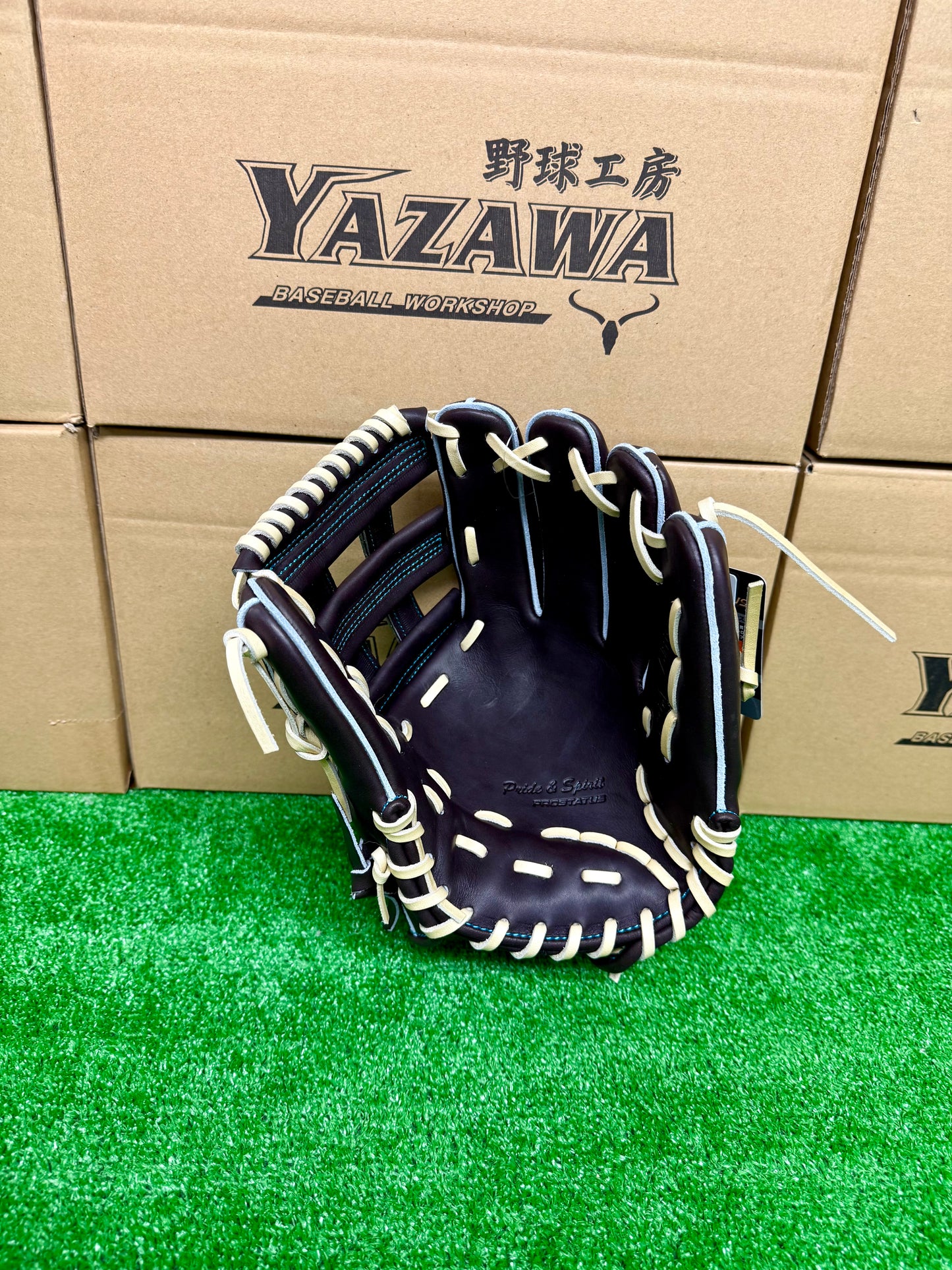 ZETT 限定硬式内野手用グラブ　BPROG285SG　ブラウン×パステルブラウン