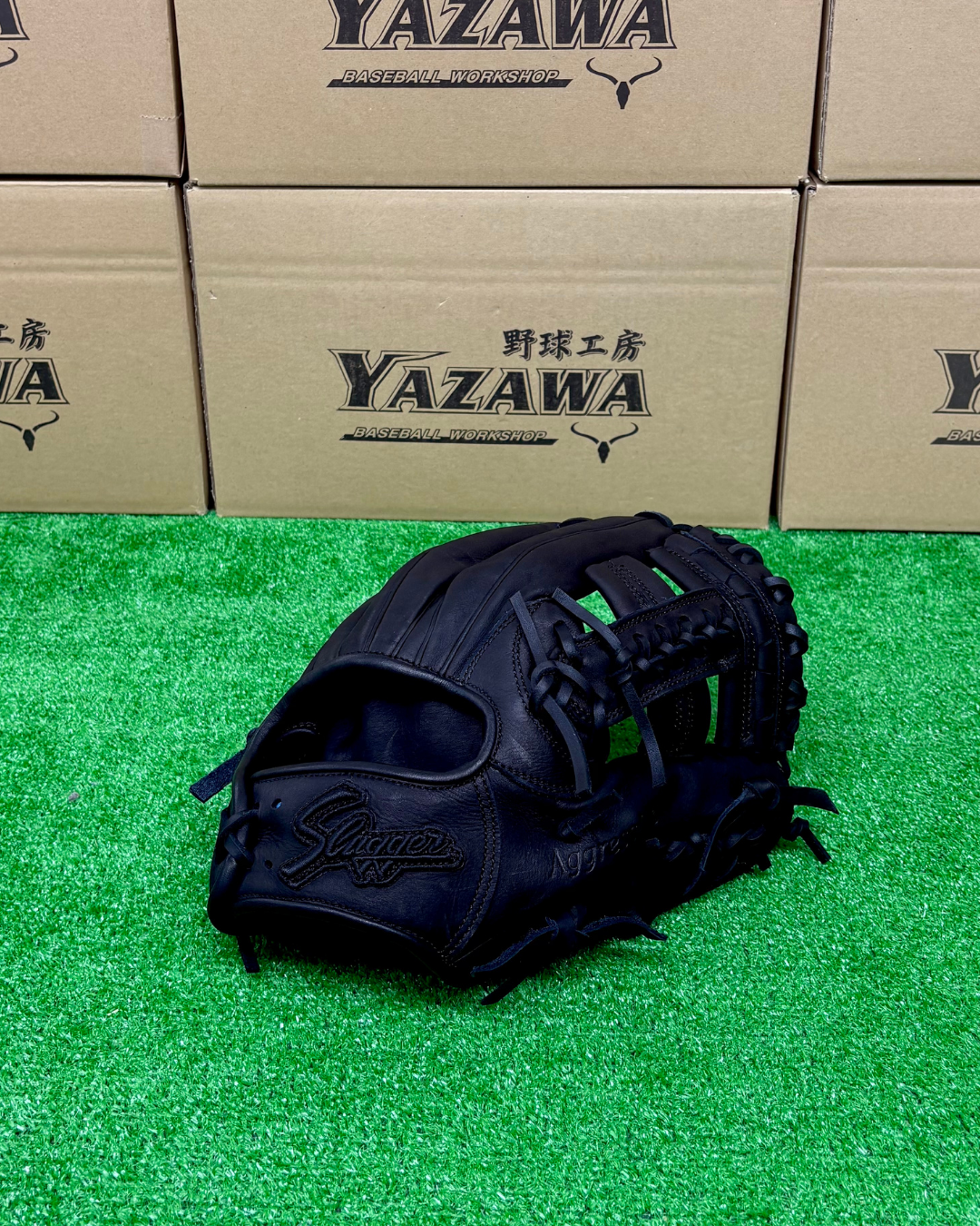 久保田スラッガー　軟式店舗別注グラブ【型付け済み】KSN-T51（ブラック）