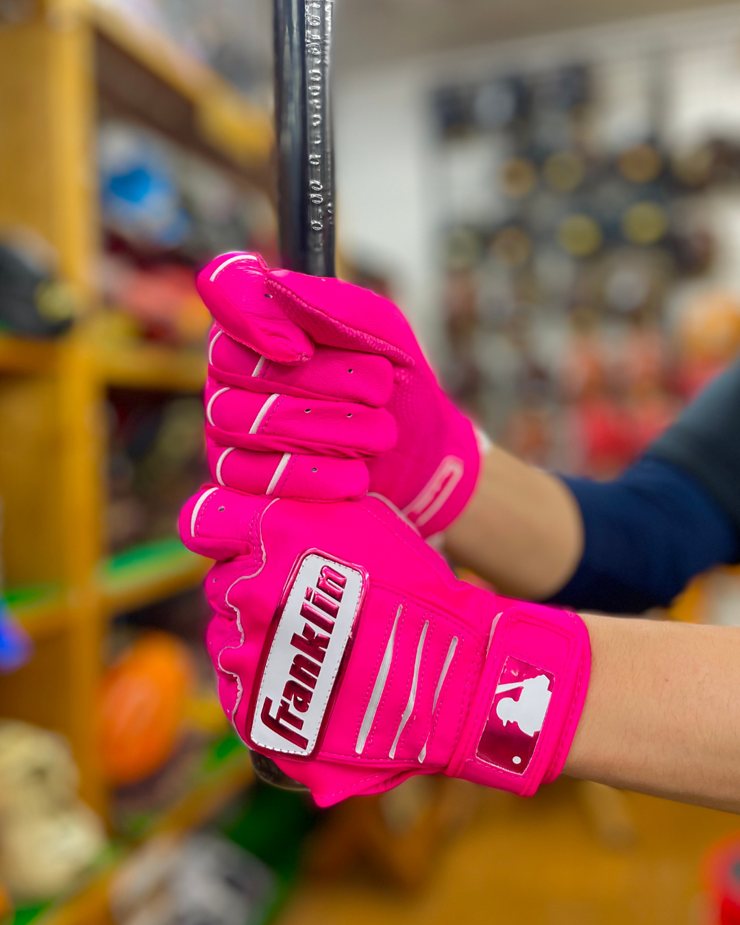 Franklin　バッティング手袋　CFX-PRO　HI-LITE　ピンク