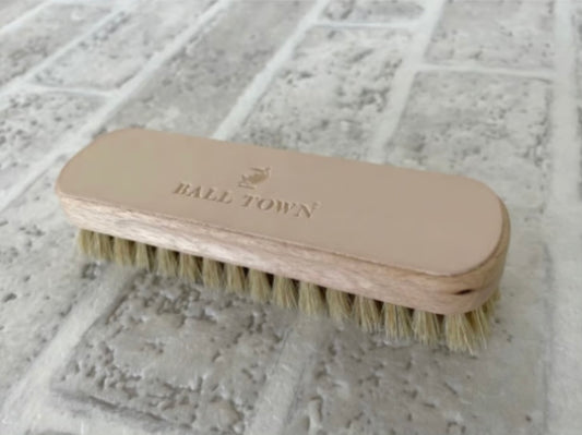 ピッグブラシ【ヌメ革】【磨き上げ用】