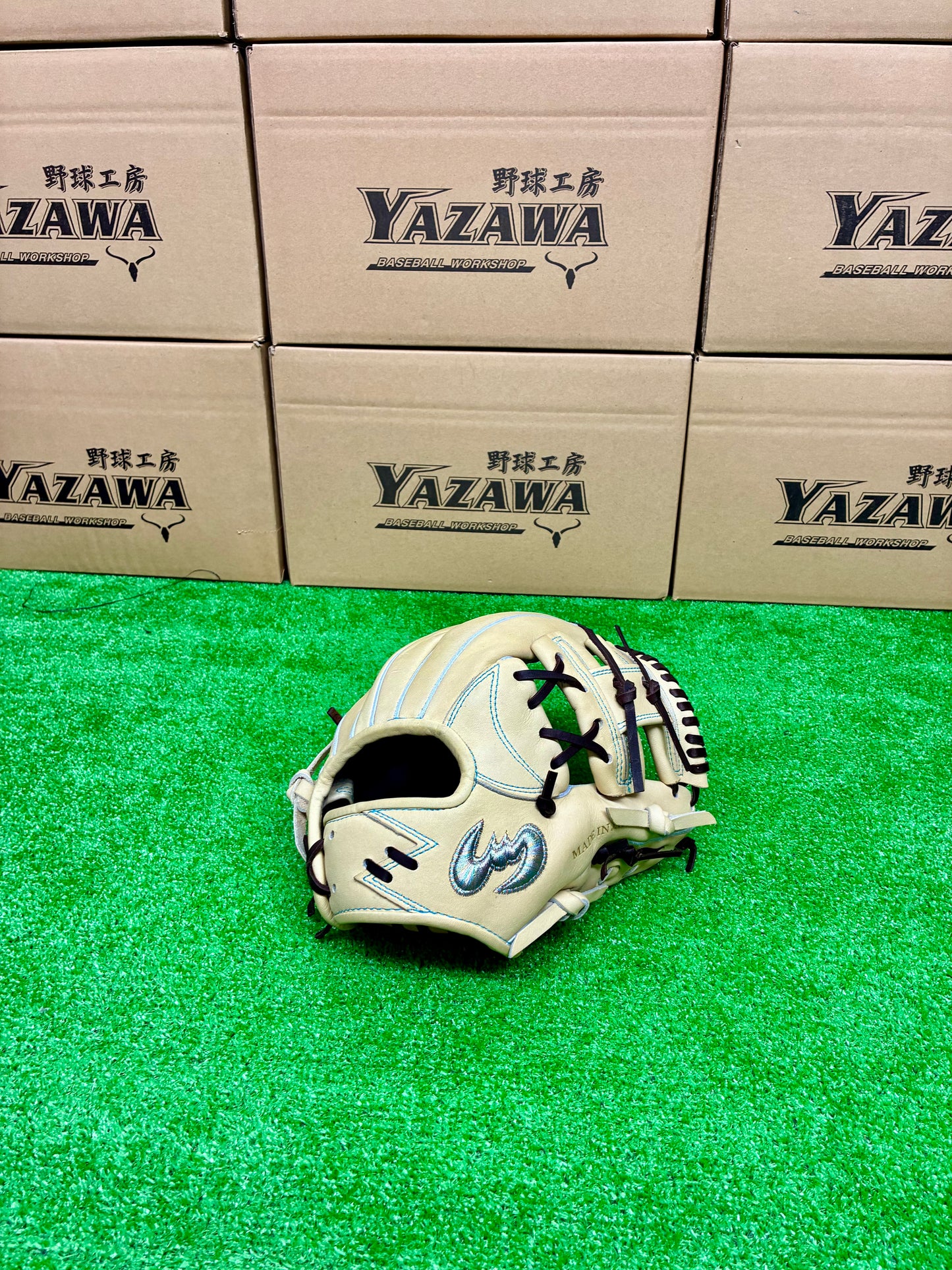 Zeems　限定少年軟式用　20CJN5　中型　キャメルブラウン 　コウモリロゴ