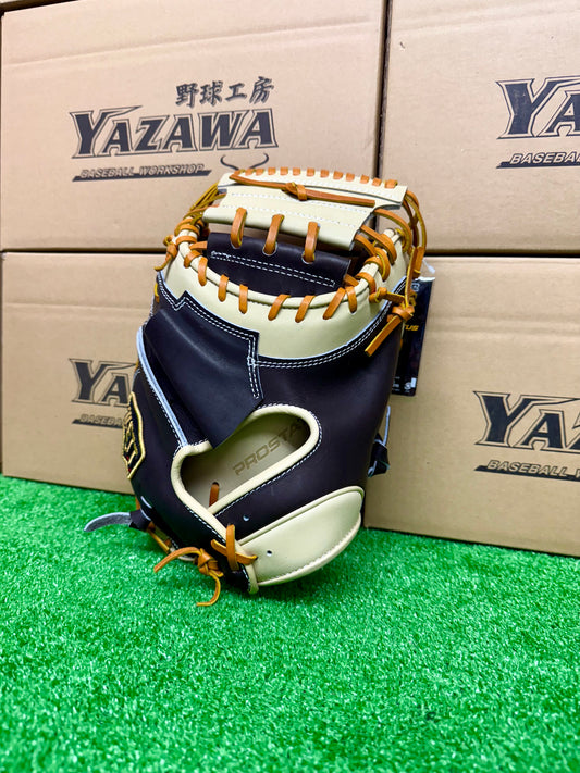 ZETT　限定軟式キャッチャーミット　SCE　BRCB32962F　森モデル　ブラウン×パステルブラウン