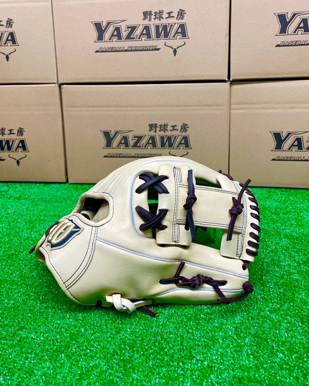 Wilson硬式内野手用86型ブロンド【型付け済み】