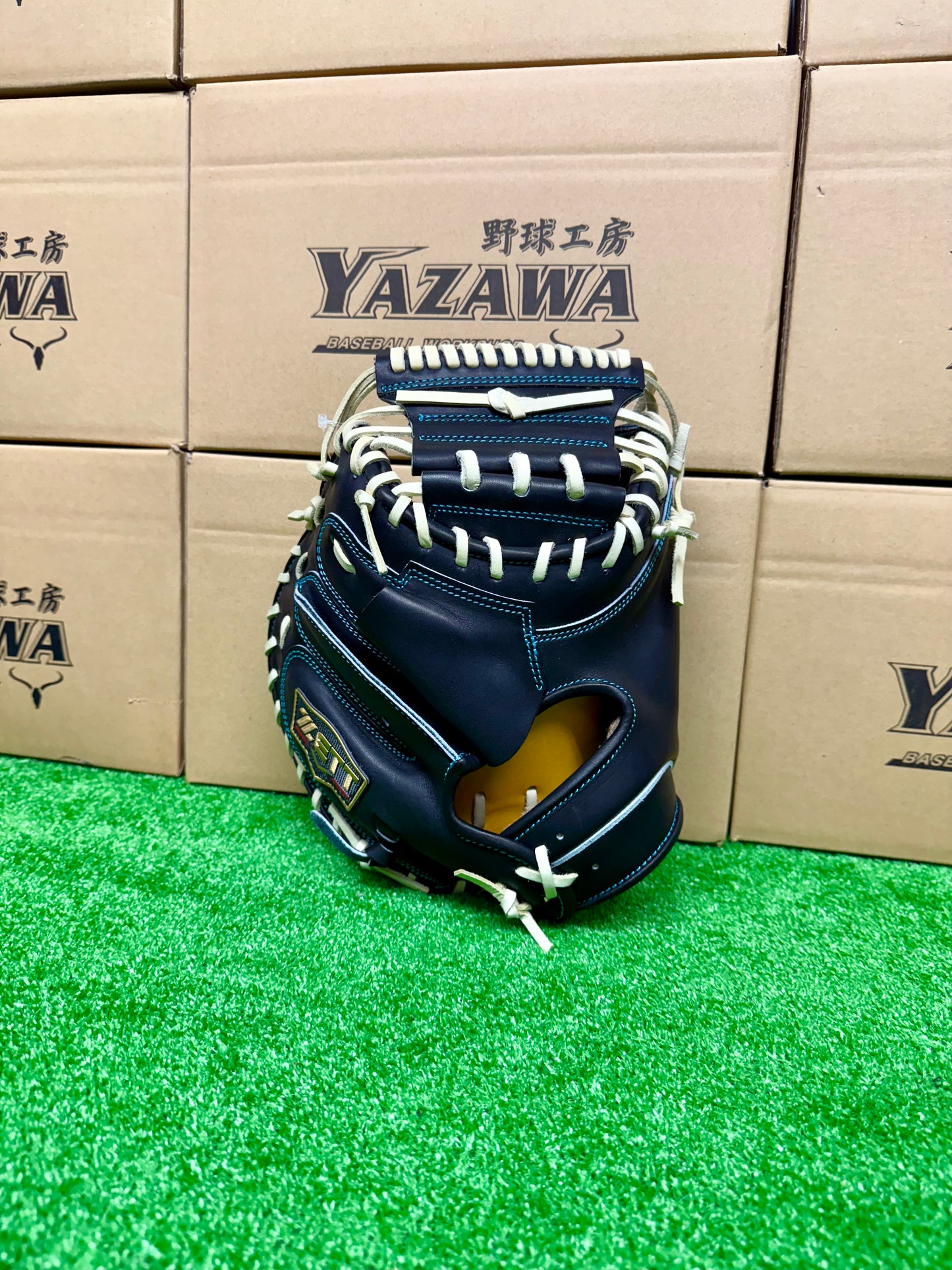 ZETT 限定硬式キャッチャーミット　BPROCM962S　森モデル　ブラック×パステルブラウン