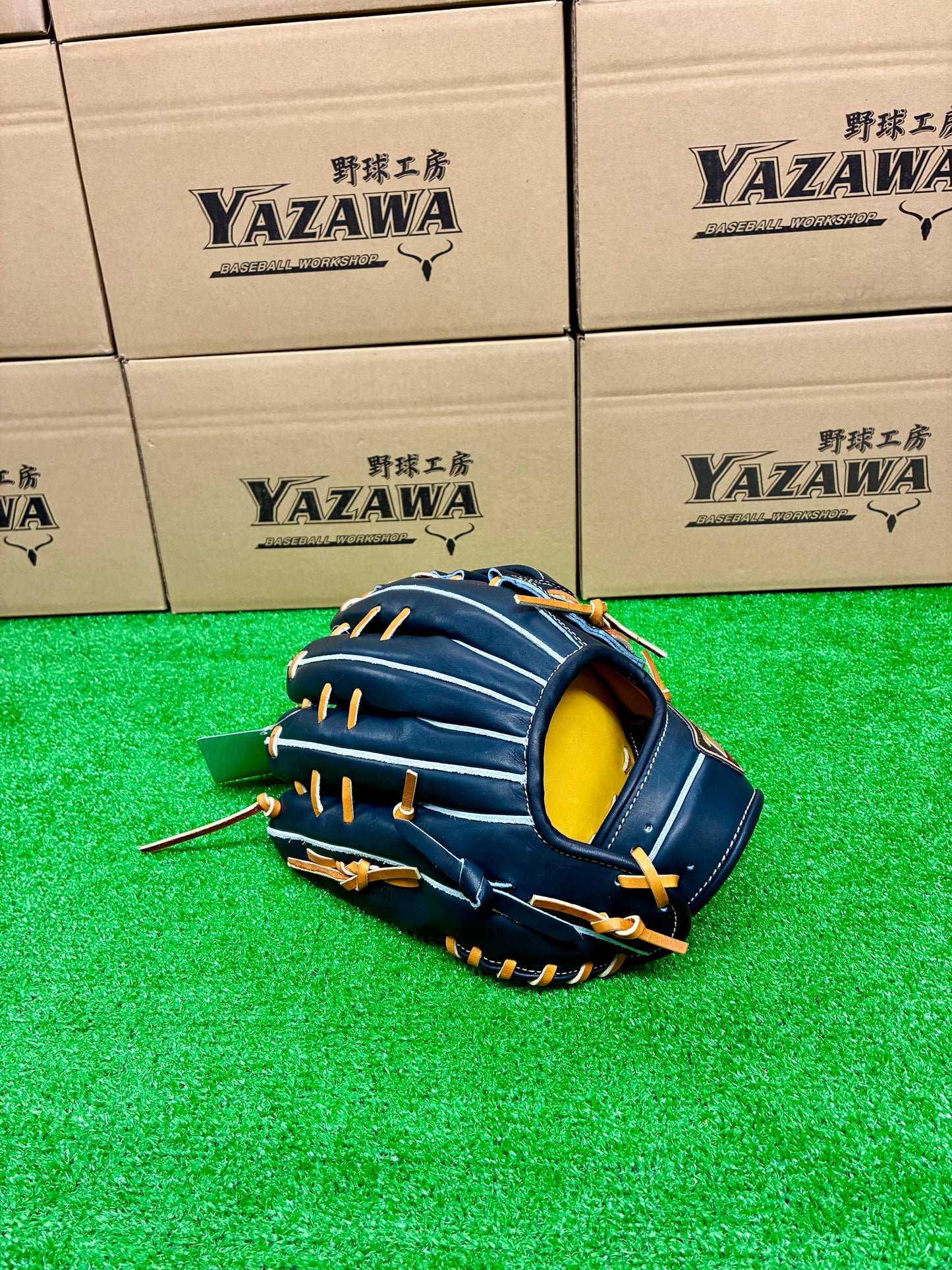 ZETT　限定硬式内野手用グラブ　BPROG285SQ　Nブラック