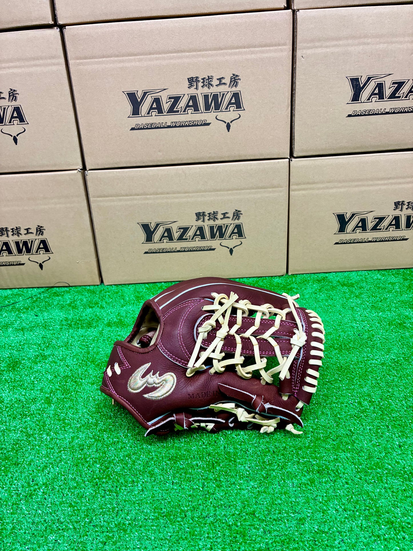 Zeems　限定少年軟式用　28CJN5　中型　チョコ×キャメルブラウン