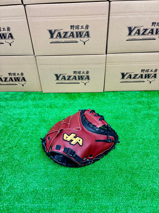 ハタケヤマ　限定軟式キャッチャーミット　2026PRO-M8A　エンジ×ブラック