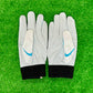 久保田スラッガー　バッティング用手袋　S-707K（ホワイト×水色×ゴールド）23～27㎝