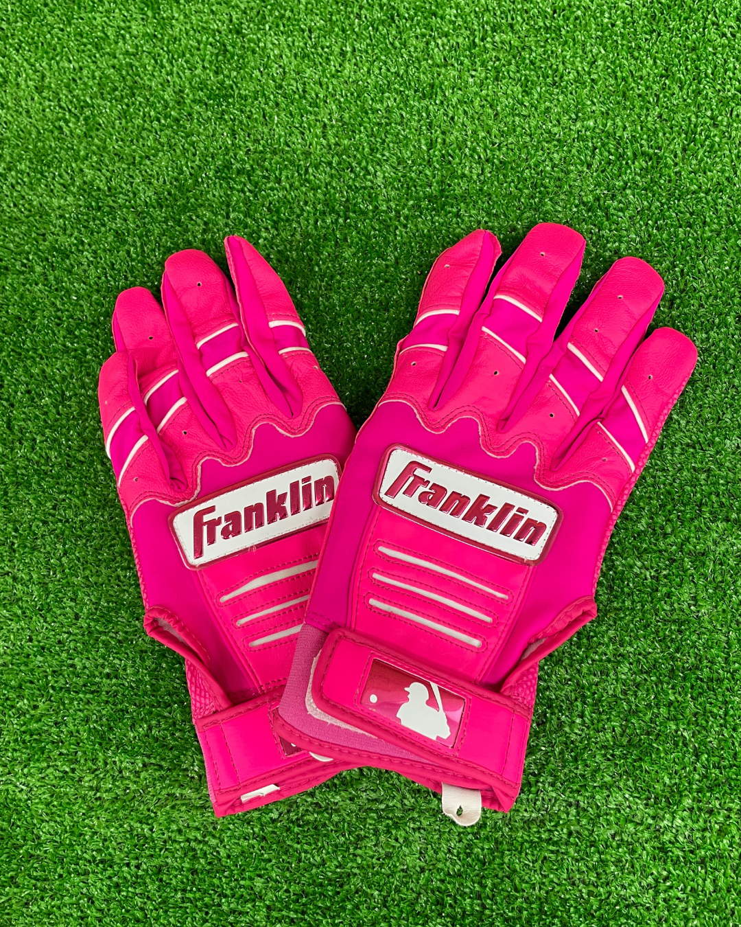 Franklin ジュニア用バッティング手袋　CFX-PRO HI-LITE 　（ピンク)