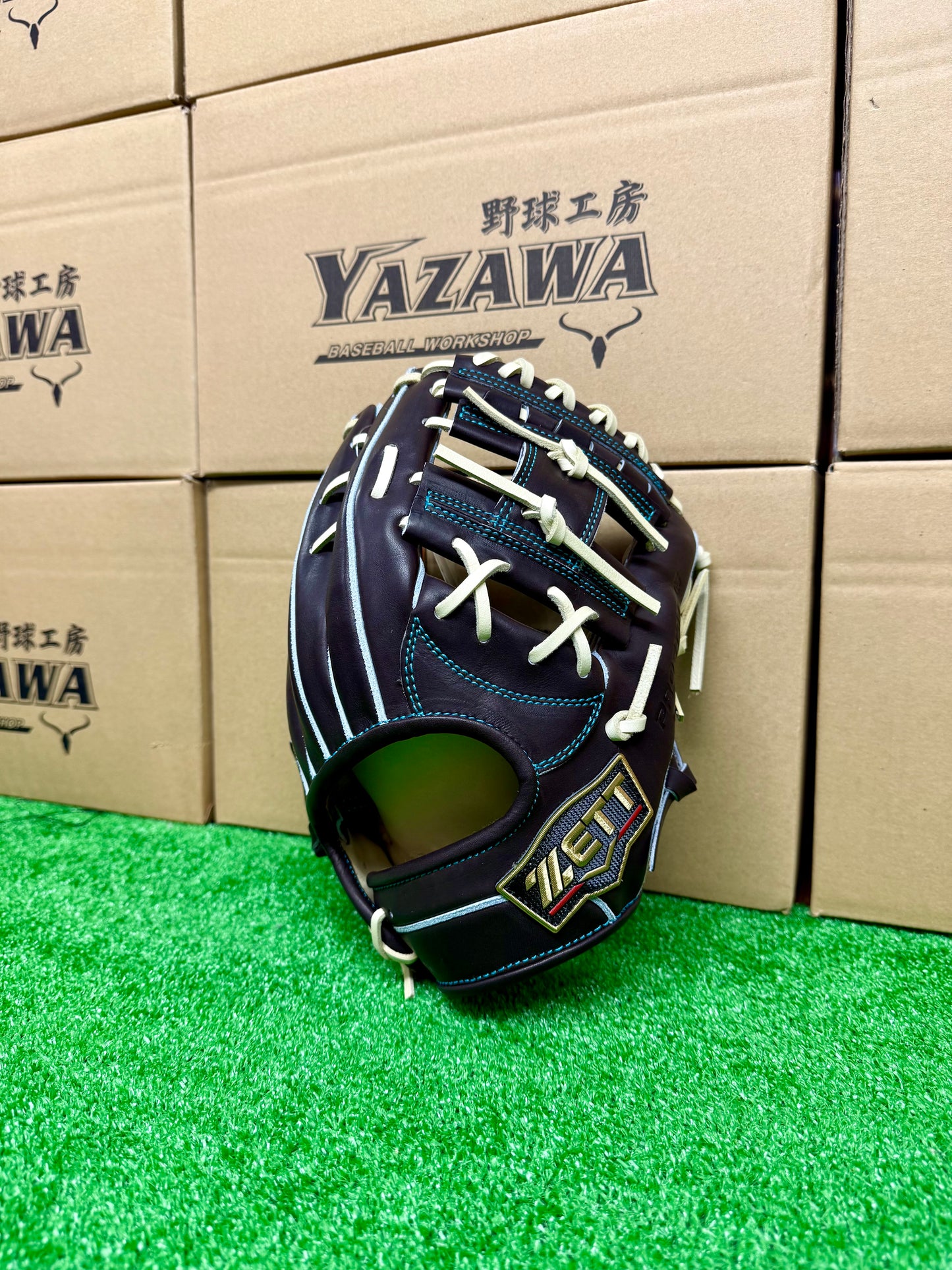 ZETT 限定硬式内野手用グラブ　BPROG565SG　ブラウン×パステルブラウン