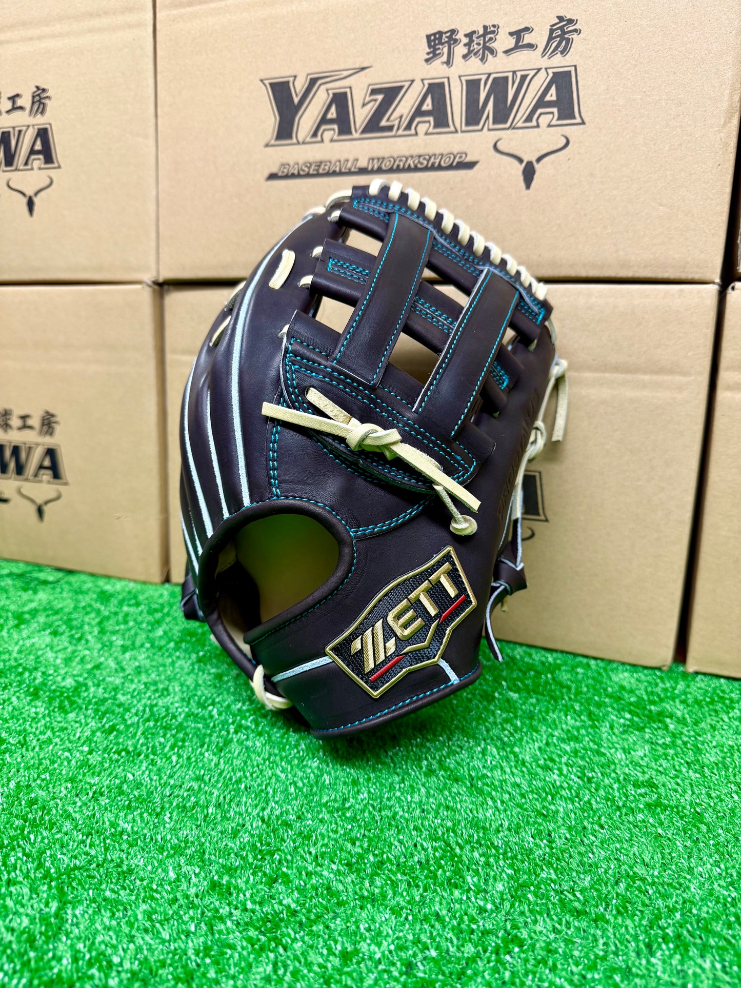 ZETT 限定硬式内野手用グラブ　BPROG285SG　ブラウン×パステルブラウン