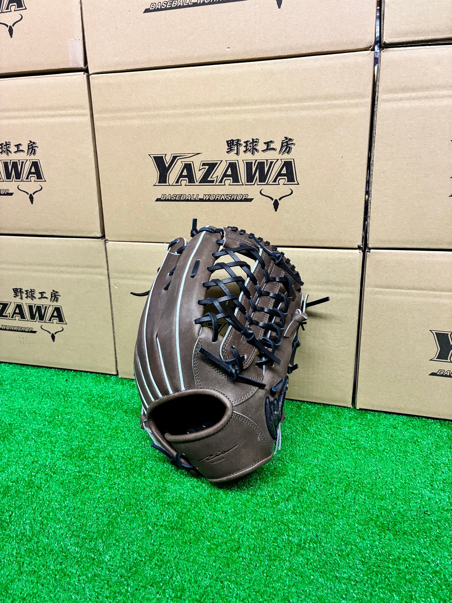IPセレクト　2026限定硬式外野手用グラブIp.017-Gr-26G（Hブラウン×ブラック）高校野球対応