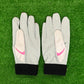 久保田スラッガー　バッティング用手袋　S-707K（ホワイト×ピンク×ゴールド）23～27㎝