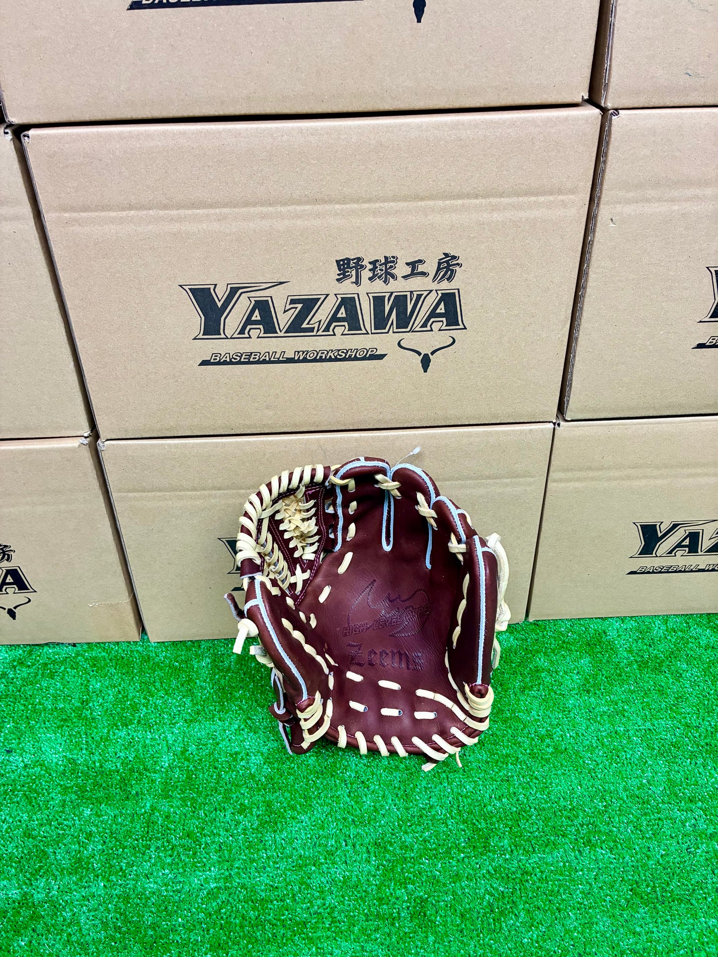 Zeems　限定少年軟式用　16DJN5　大型　チョコ×キャメルブラウン