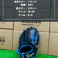 久保田スラッガー　軟式店舗別注グラブ【型付け済み】KSN-AR5  ブラック×水色