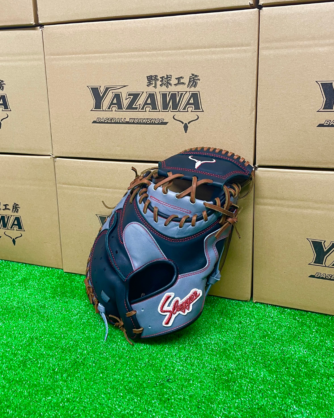 久保田スラッガー　軟式店舗別注キャッチャーミット　KSM-038