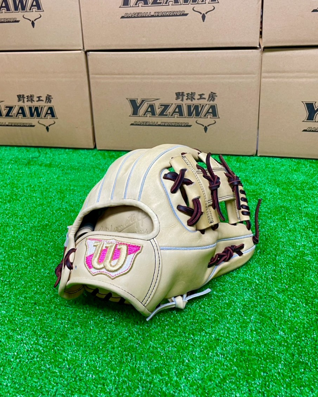 Wilson硬式内野手用86型ブロンド【型付け済み】