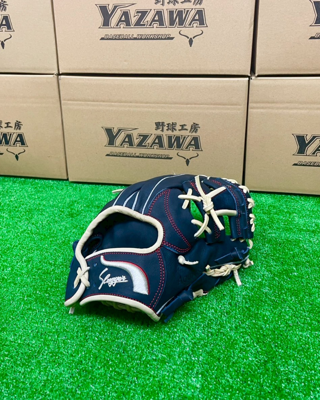 久保田スラッガー 限定軟式AR4【型付け済み】限定直刺繍ラベル