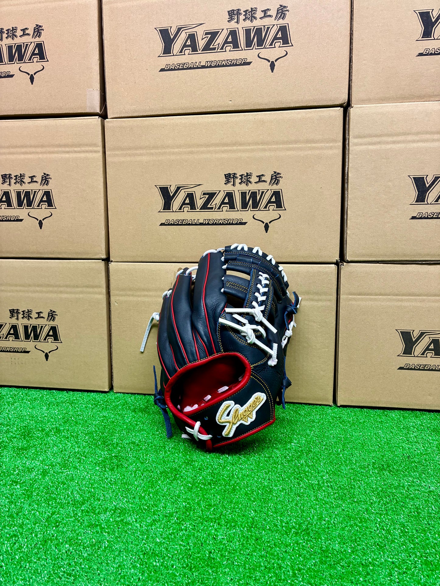 久保田スラッガー　店舗別注【型付け済み】JAPANモデル軟式グラブ　KSN-24MS　KSブラック×ホワイト