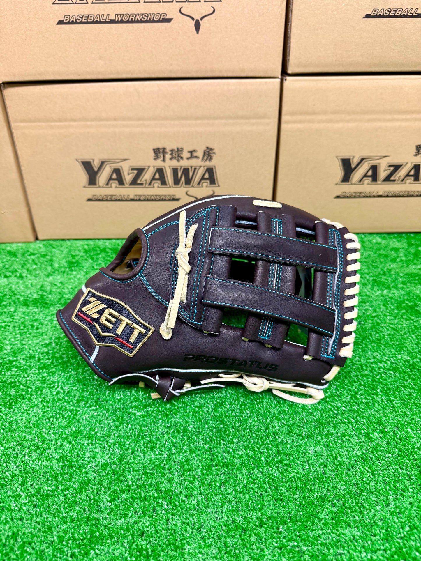 ZETT 限定硬式内野手用グラブ　BPROG285SG　ブラウン×パステルブラウン