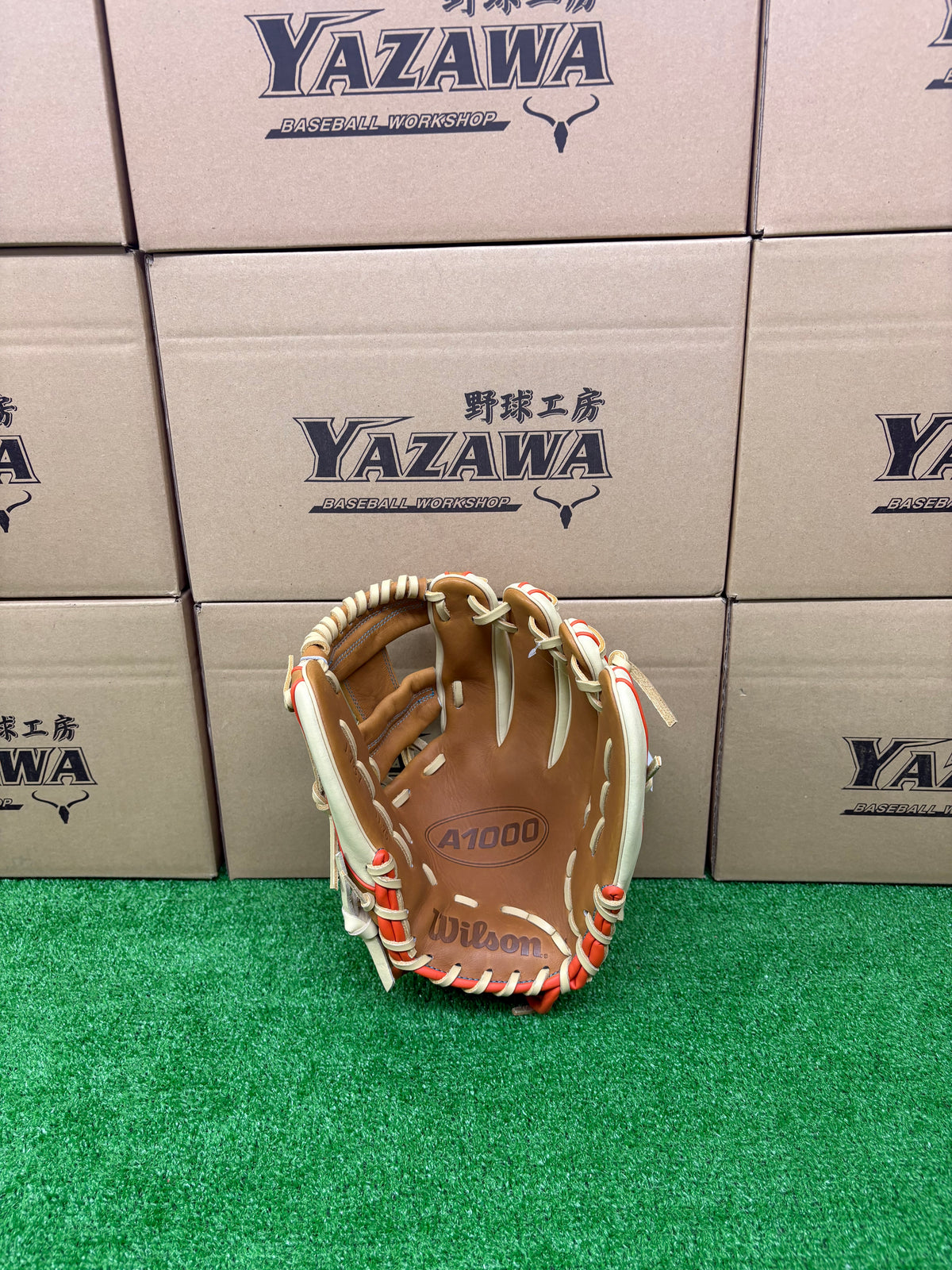 Wilson　軟式内野手用グラブ 【1787型】　Sタン×ブロンド
