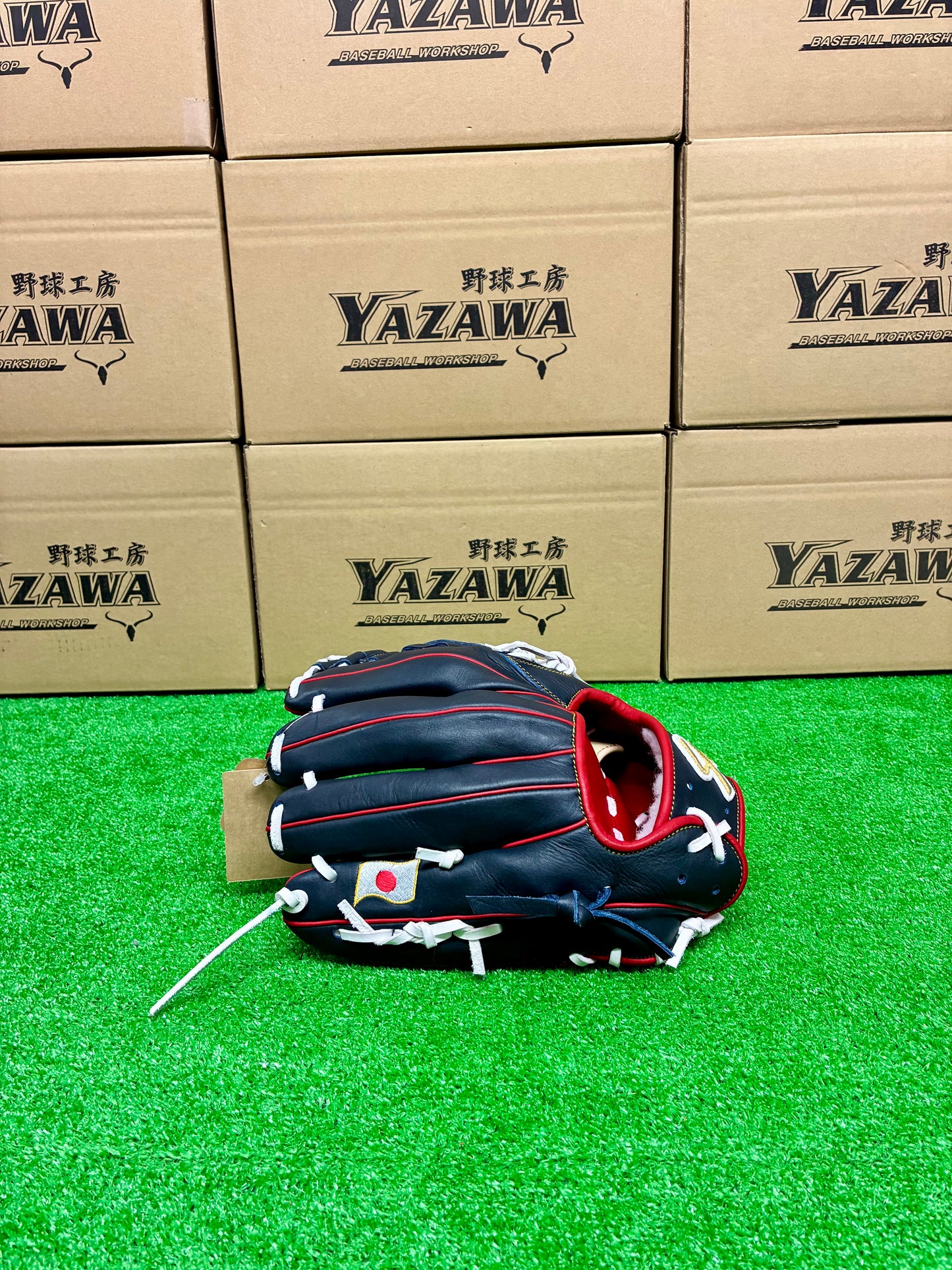 久保田スラッガー　店舗別注【型付け済み】JAPANモデル軟式グラブ　KSN-24MS　KSブラック×ホワイト