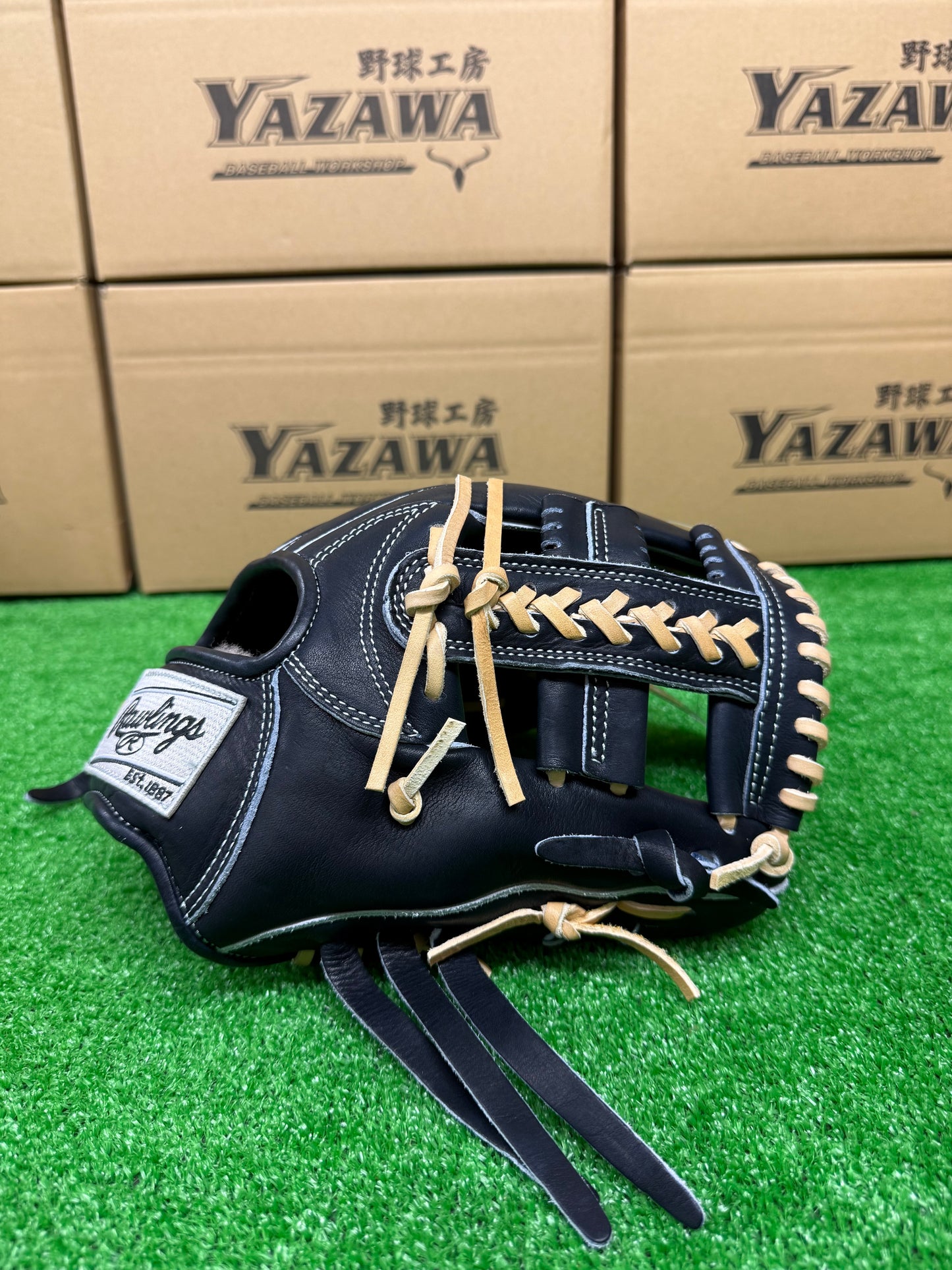 ローリングス硬式内野手用PRO PREFERRED【N62型】Vブラック