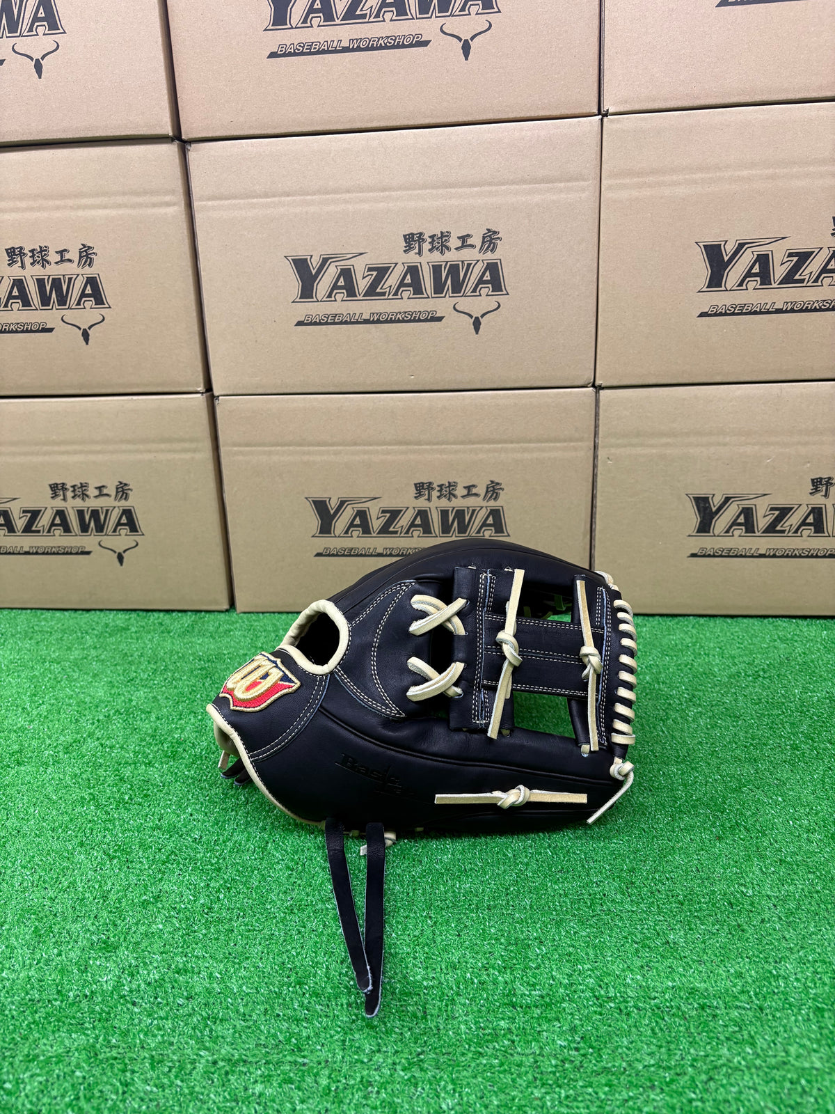 Wilson　軟式内野手用グラブ 【1787型】　ブラック