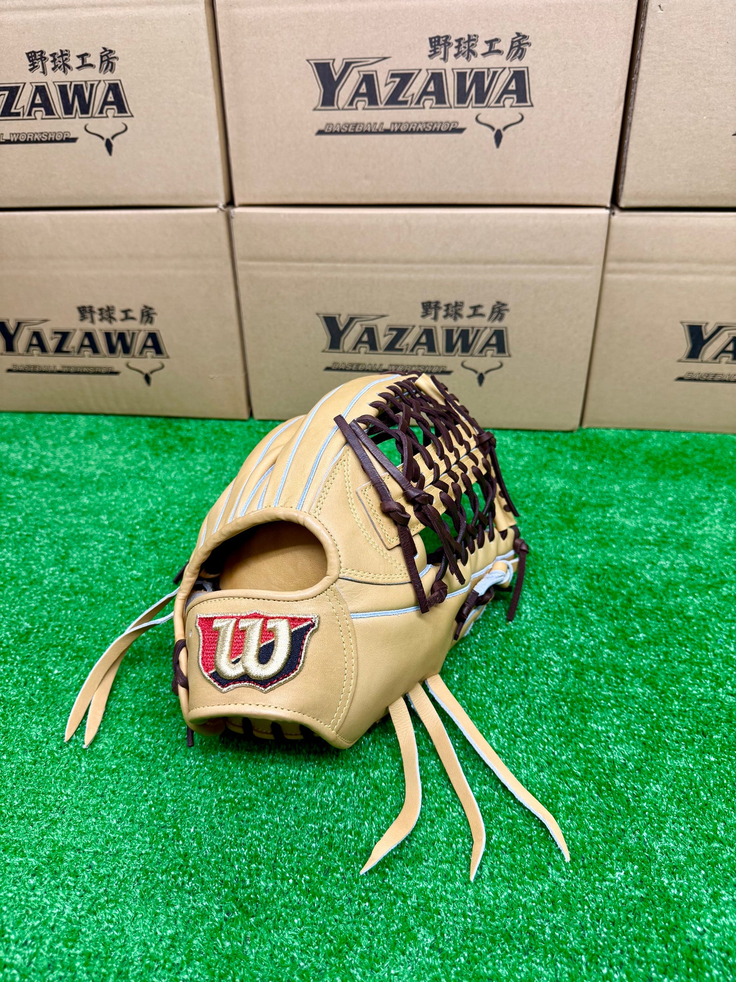 Wilson　硬式外野手用グラブ　D8型 ヴィンテージタン
