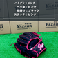 久保田スラッガー　軟式店舗別注グラブ【型付け済み】KSN-24MS　ブラック×ピンク