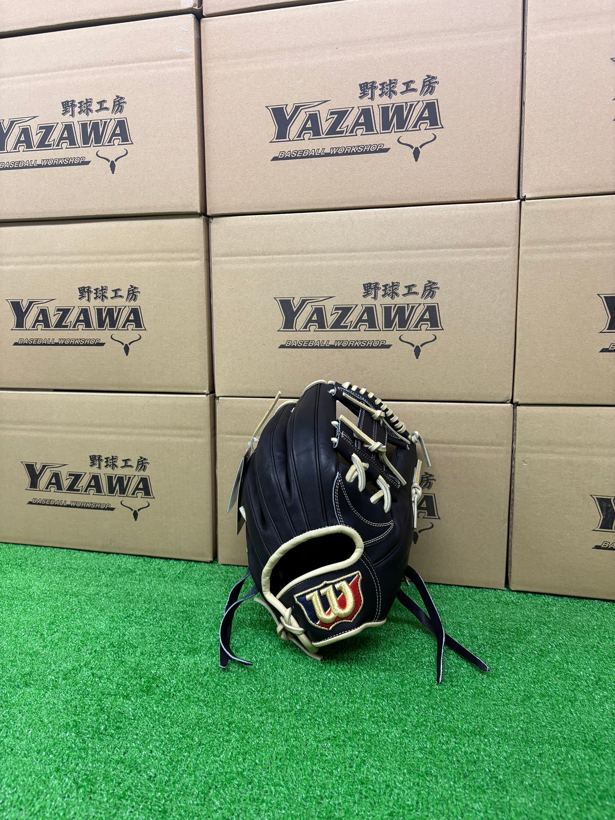 Wilson　軟式内野手用グラブ 【1787型】　ブラック