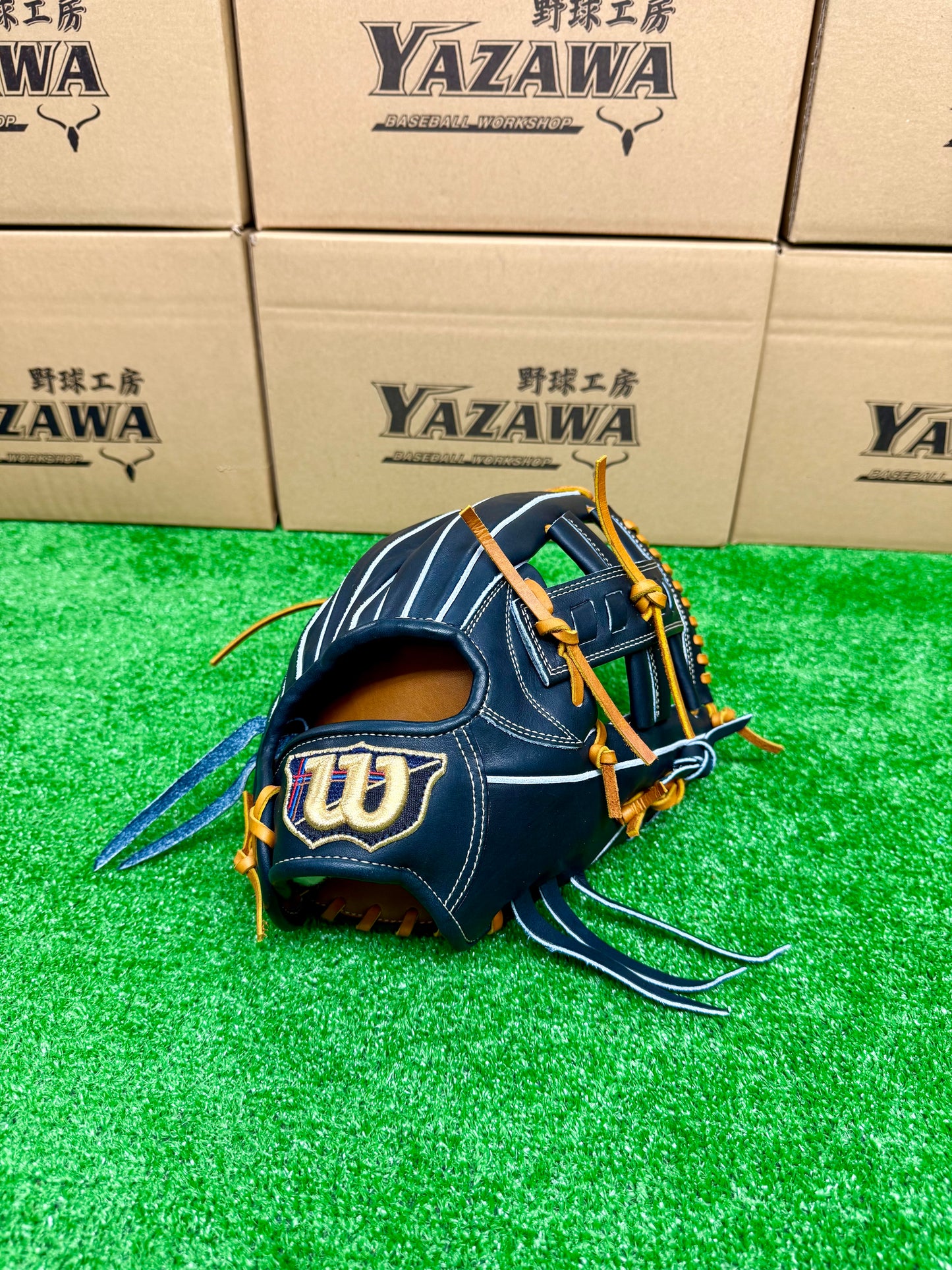 Wilson　硬式内野手用グラブ　D5型　Wブラック