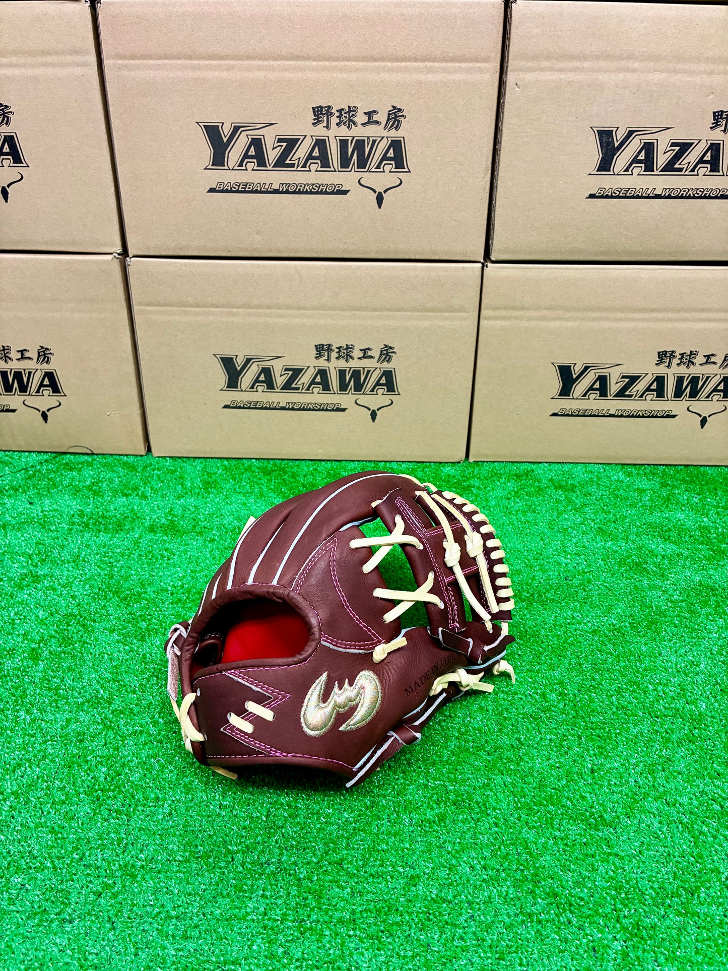 Zeems　限定少年軟式用　20CJN5　中型　チョコ×キャメルブラウン