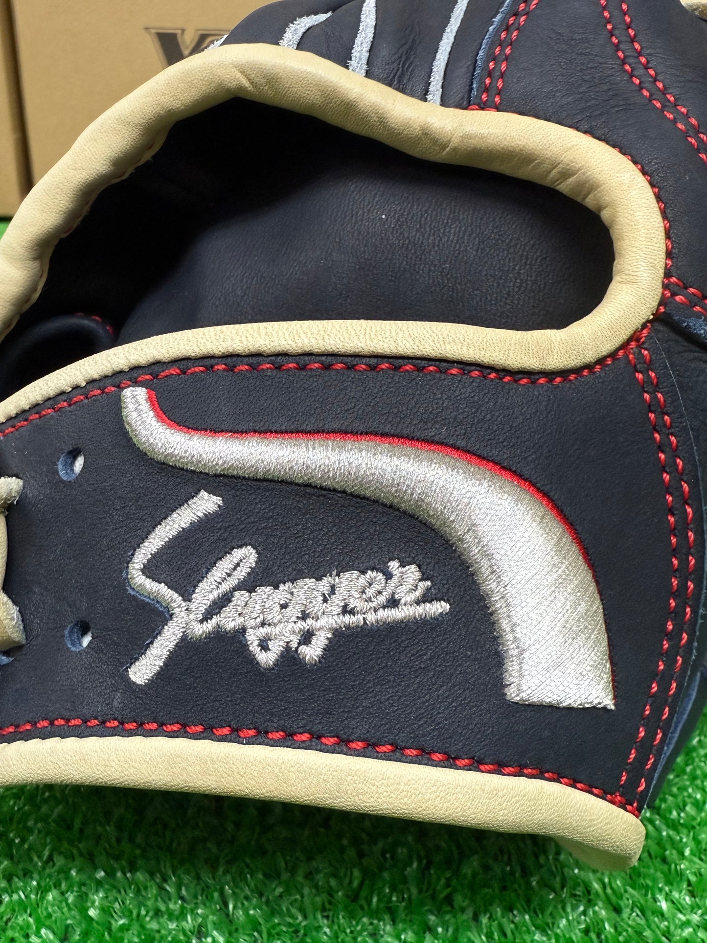 久保田スラッガー 限定軟式AR4【型付け済み】限定直刺繍ラベル