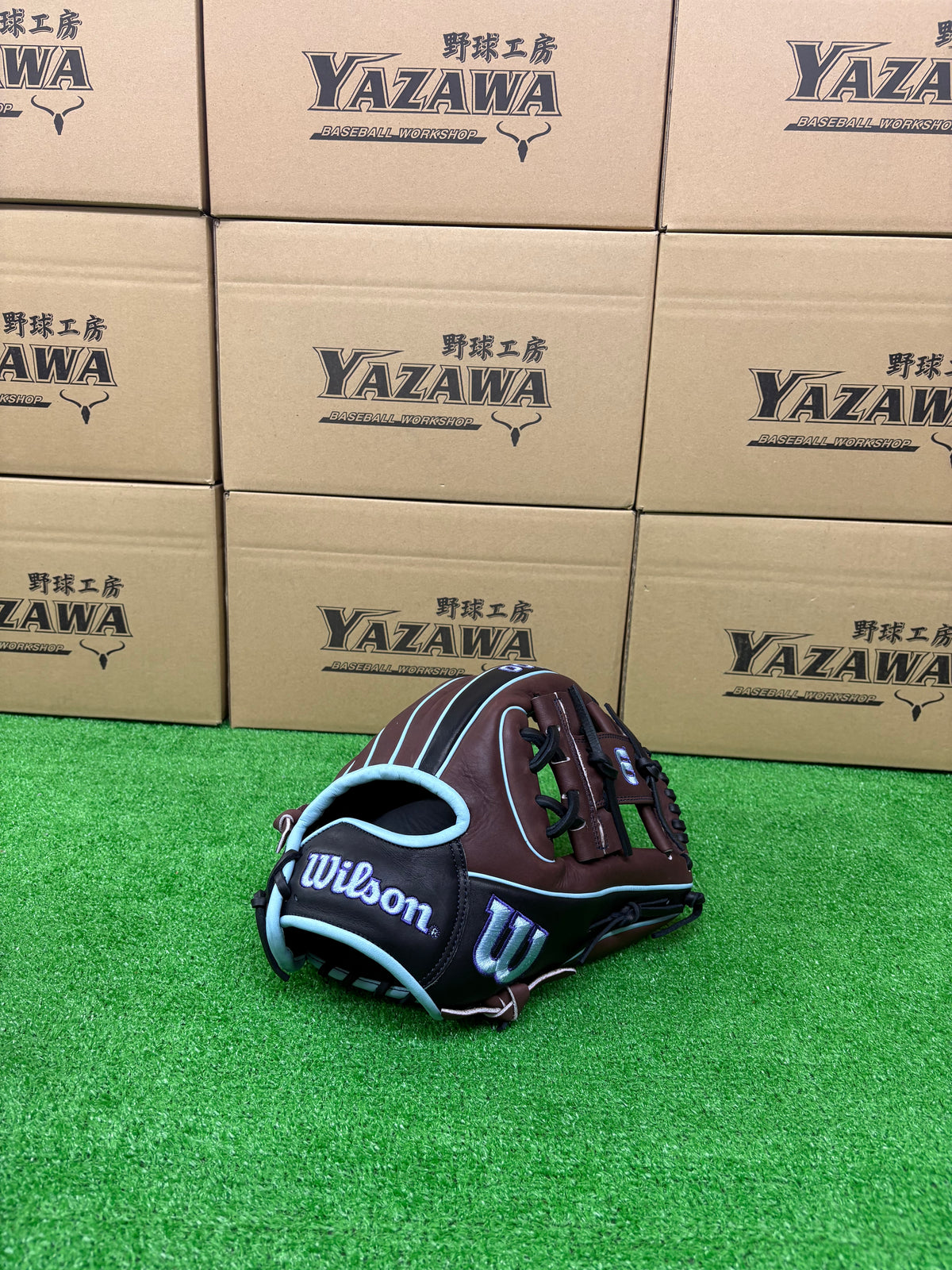 Wilson　軟式内野手用グラブ 【1724型】　Dブラウン