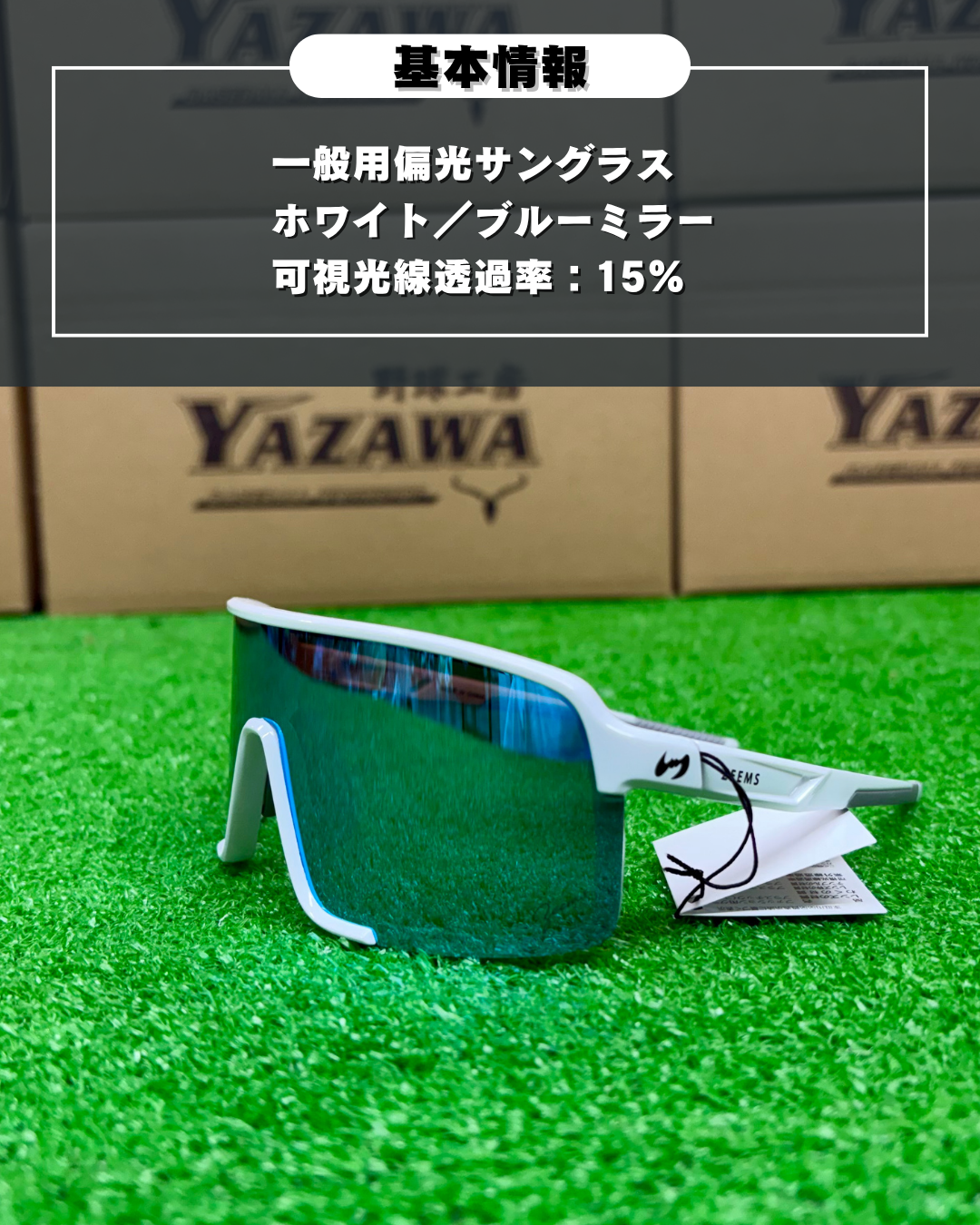 Zeems サングラス  ZSW-600WHB