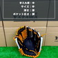 久保田スラッガー　軟式店舗別注グラブ【型付け済み】KSN-AR5　ホワイト×ブラック