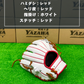 ZETT  軟式店舗別注グラブ　316型 　ホワイト×ピンク