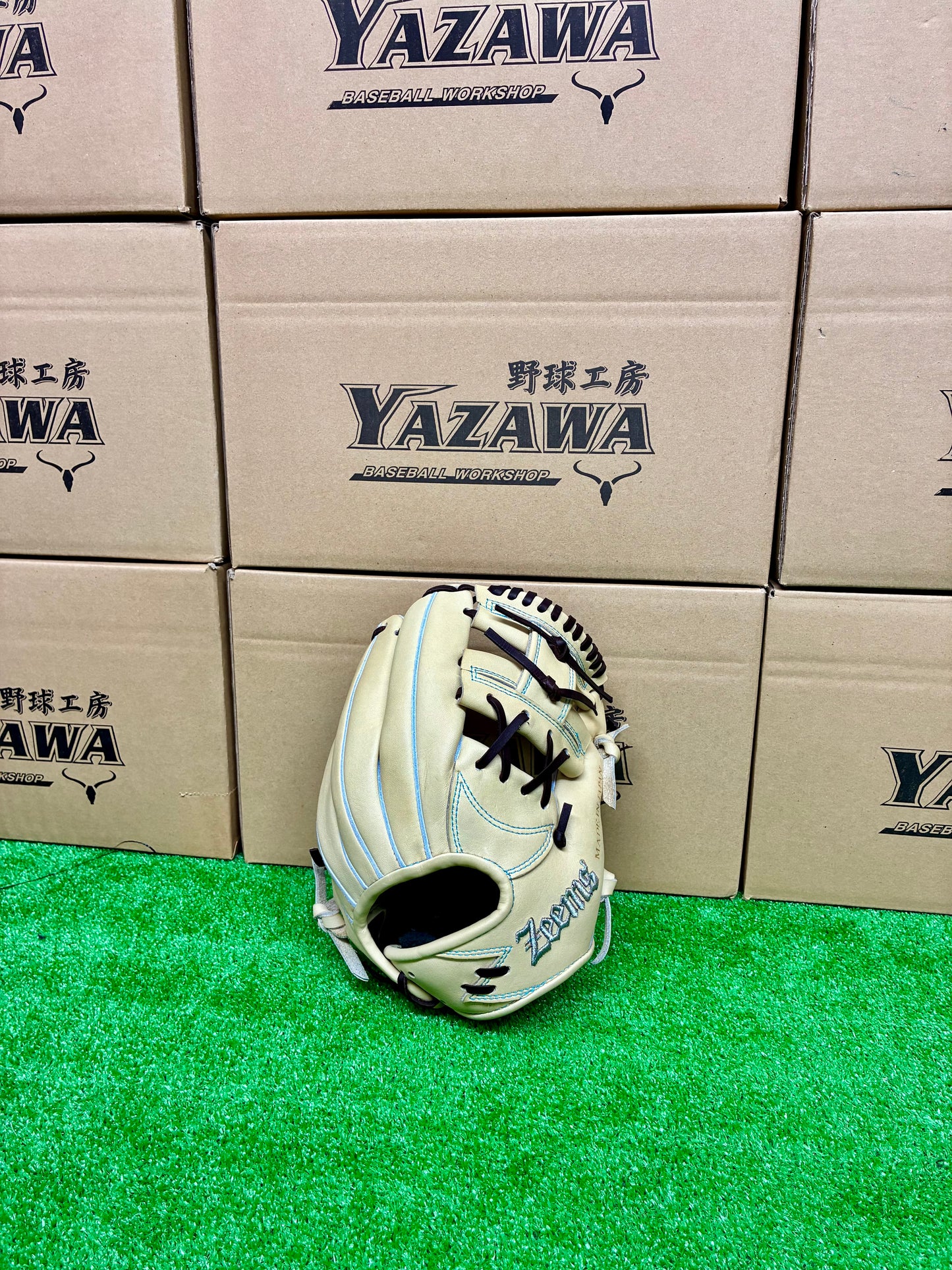 Zeems　限定少年軟式用　20CJN5　中型　キャメルブラウン