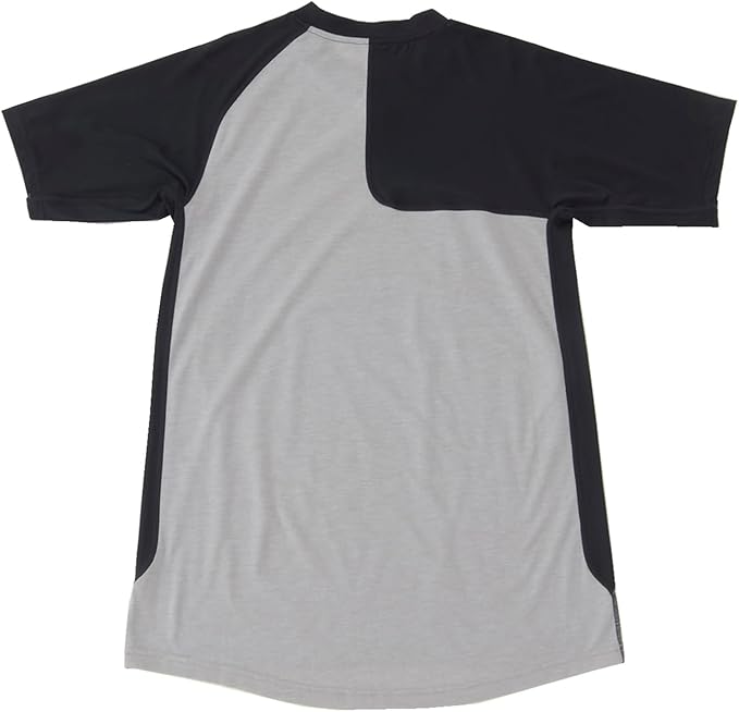 [ニューバランス] 大谷翔平着用モデル　ベースボール アンダーシャツ 半袖Tシャツ (MT41704L 41704R) アシンメトリ　ショートスリーブ　（ブラック）